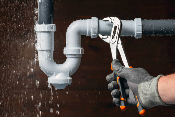 Professional Plumbing technician working in Cumberland, WI